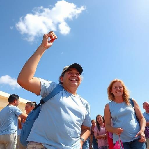Group of Auto Haven employees volunteering at a local charity event