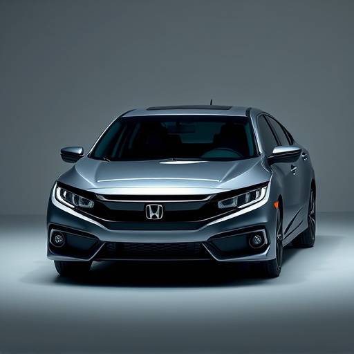 Image of the redesigned 2024 Honda Civic
