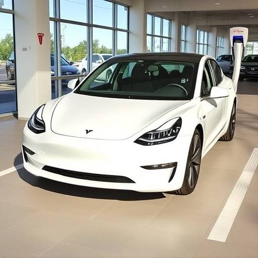 White 2024 Tesla Model 3 Sedan at Auto Haven